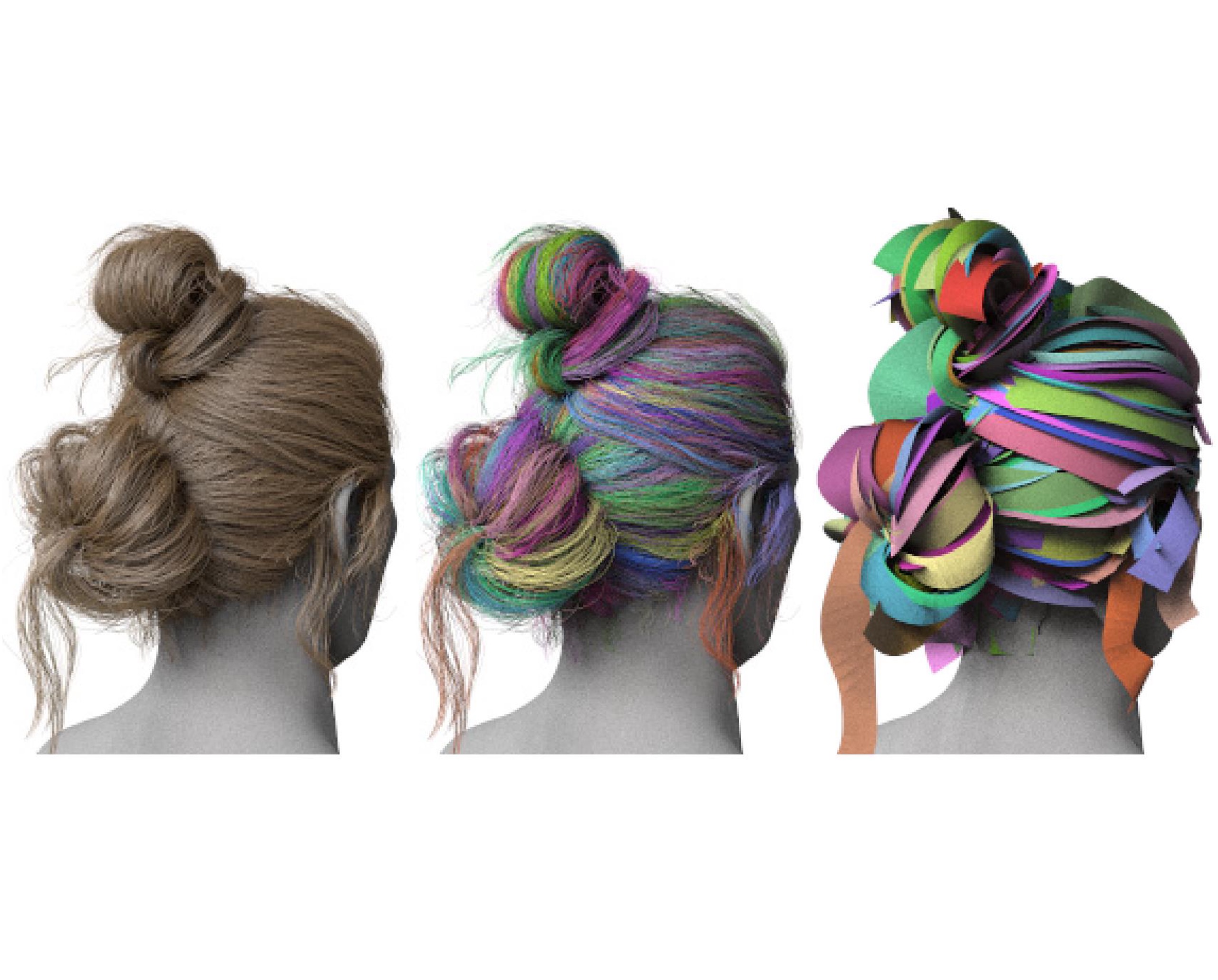 Auto Hair Card Extraction for Smooth Hair with Differentiable Rendering