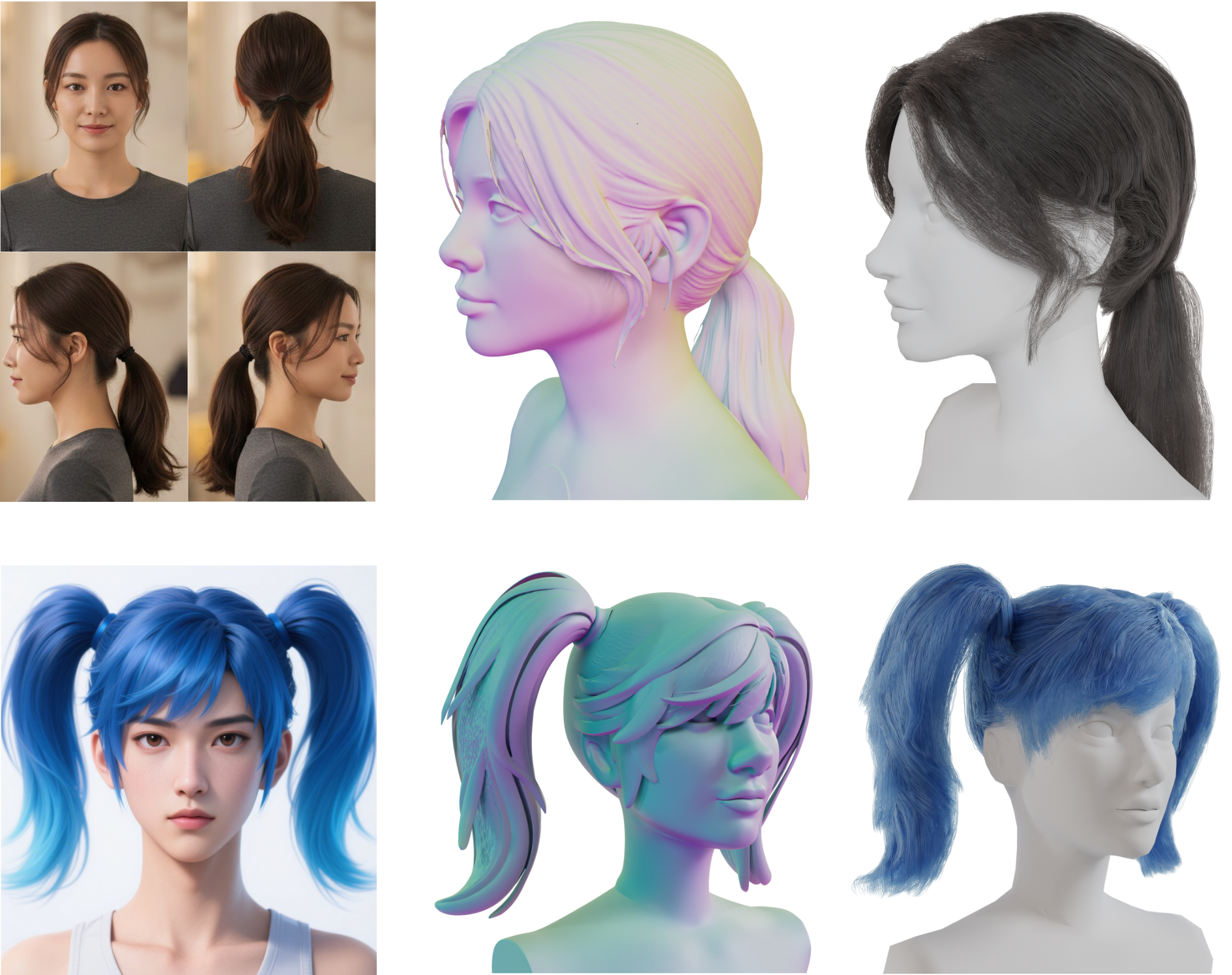 HairLRM: Strand-based Hair Modeling via Large Reconstruction Models